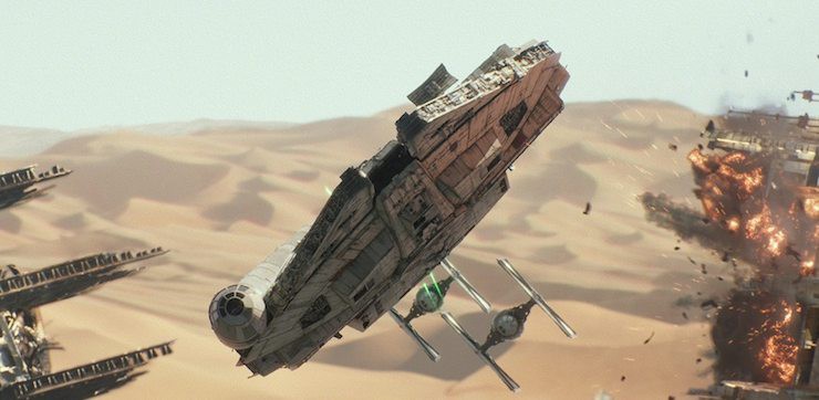 Star Wars: The Force Awakens, Millennium Falcon