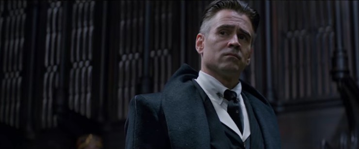 Fantastic Beasts and Where to Find Them trailer Colin Farrell