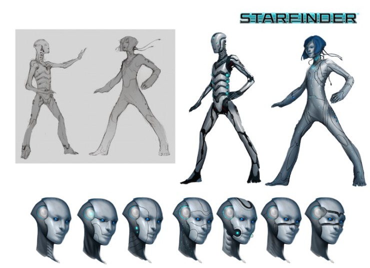 starfinder android concept