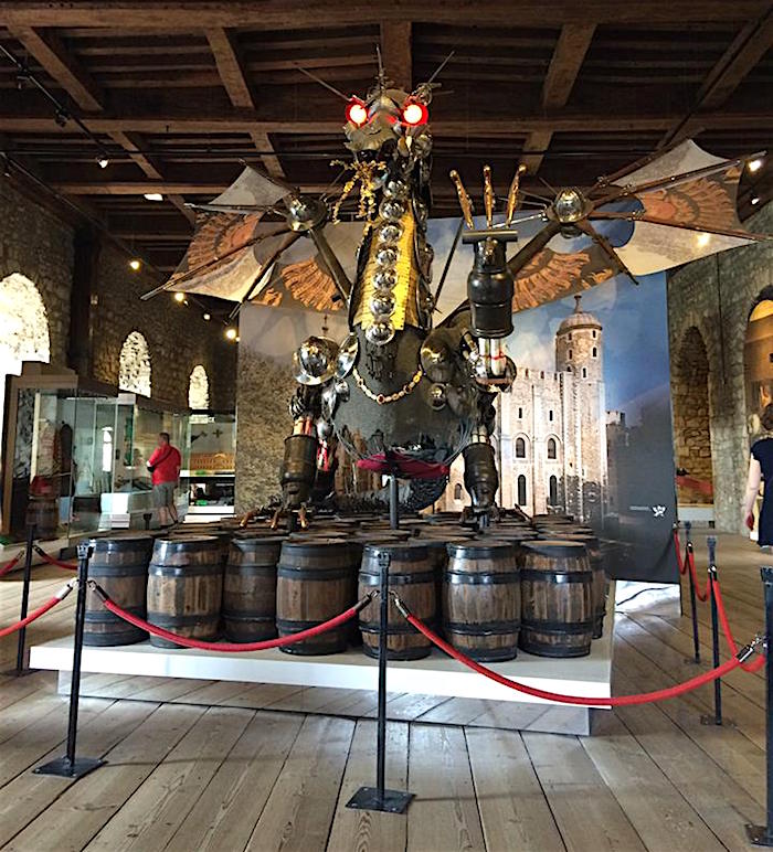 Dragon in the Tower of London