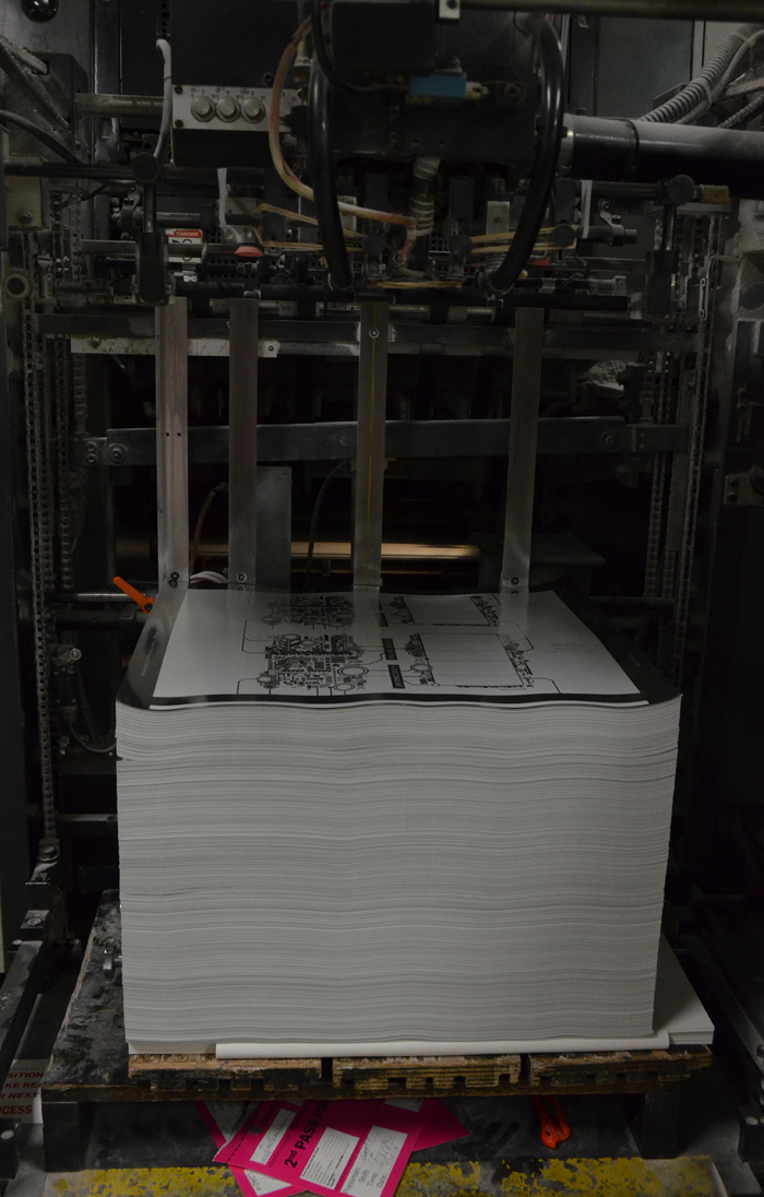 Infomocracy book printing process