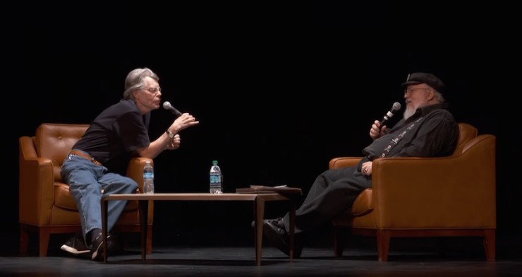 George R.R. Martin Stephen King in conversation interview video