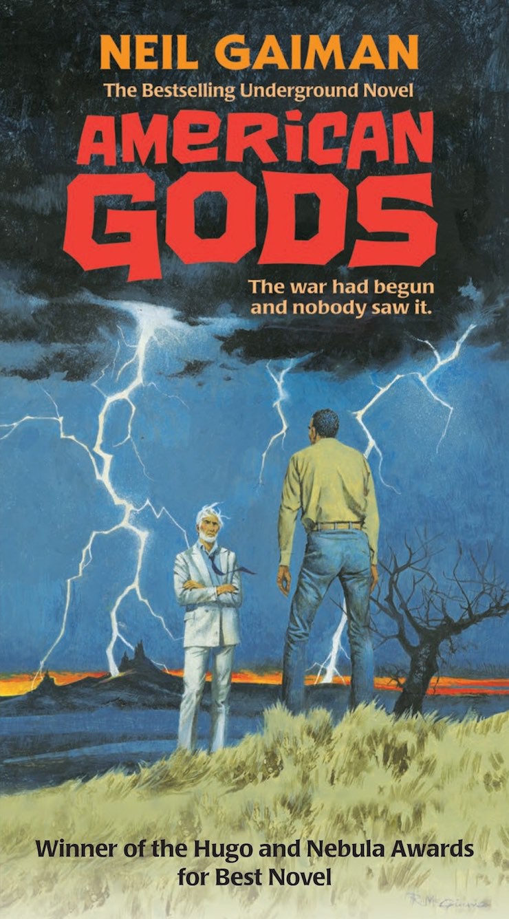 American Gods paperback cover