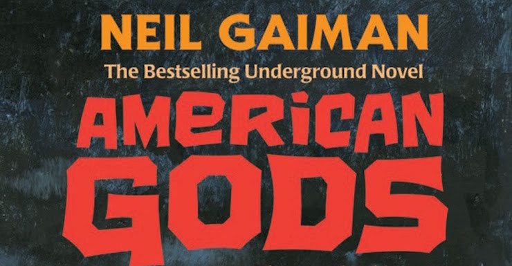 American Gods paperback cover detail