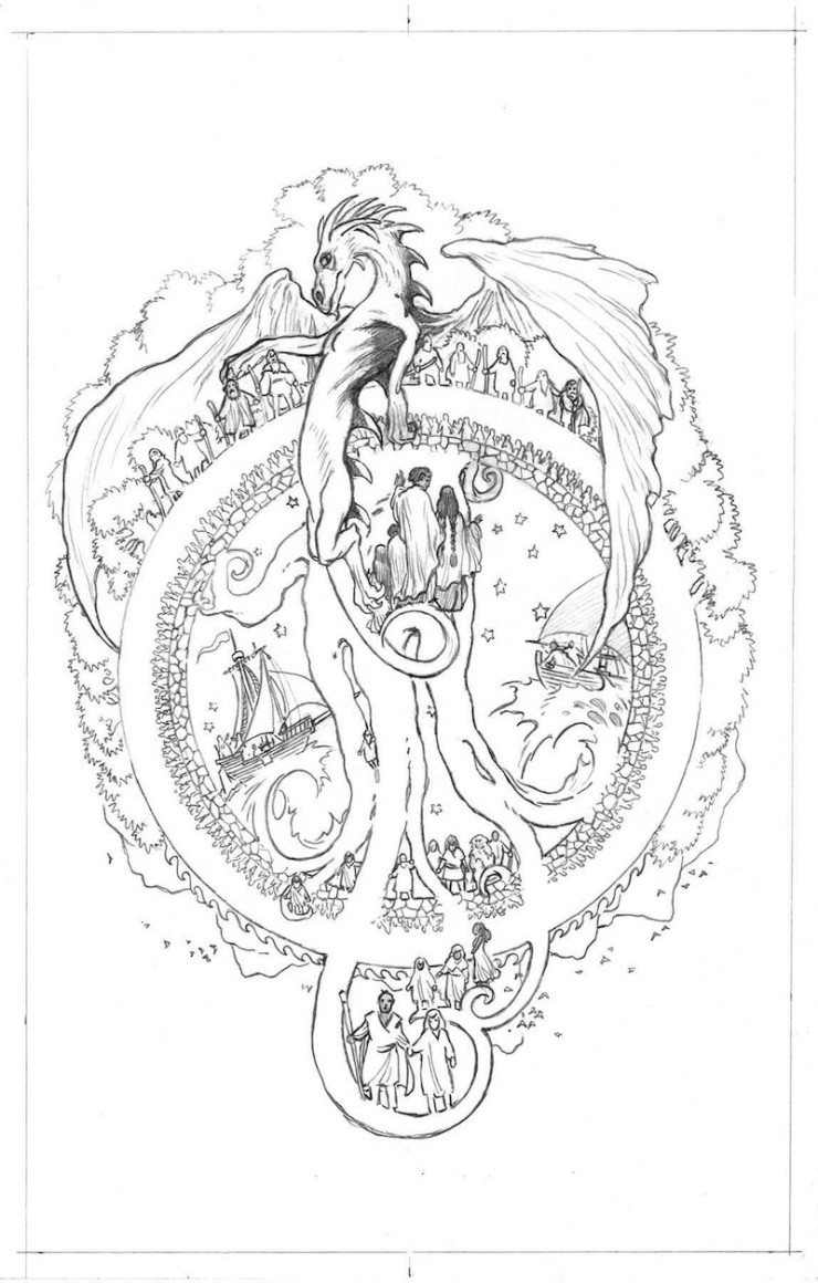 Earthsea illustrated Charles Vess