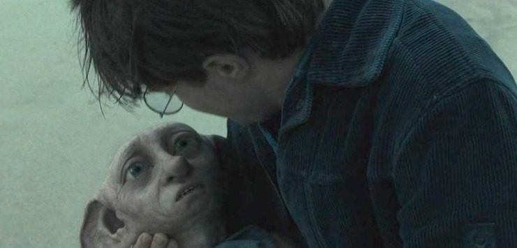 Dobby death, Harry Potter and the Deathly Hallows