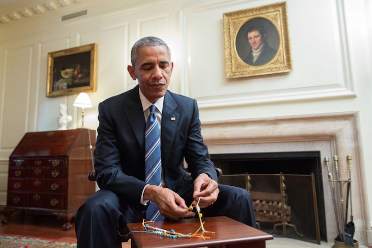 Barack Obama friendship bracelet Joe Biden
