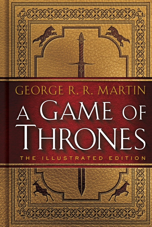 A Game of Thrones 20th anniversary illustrated edition book cover George R.R. Martin