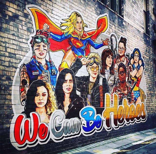 Heroine mural, We Can Be Heroes