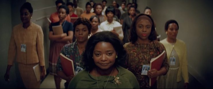 Hidden Figures trailer biopic NASA black female mathematicians Octavia Spencer Janelle Monae Taraji P. Henson