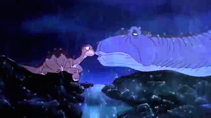 Littlefoot Mother's death, Land Before Time