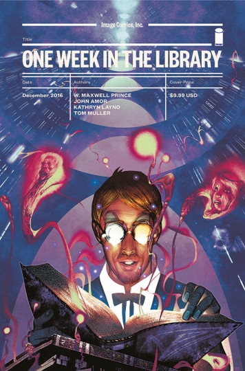 One Week in the Library graphic novella Image Comics