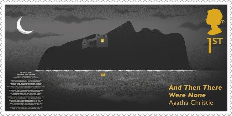 Agatha Christie stamps, Neil Webb, Studio Sutherland