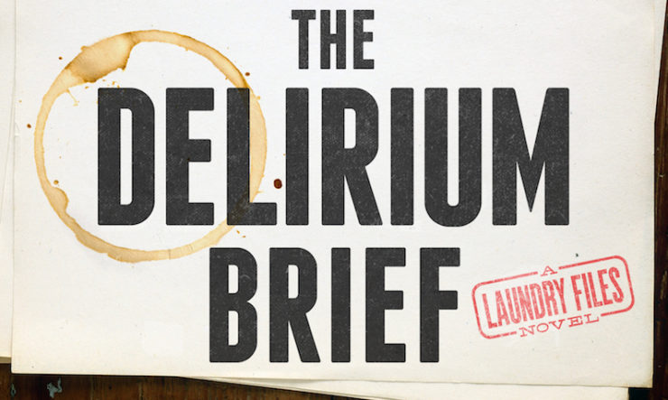 cover reveal The Delirium Brief Charles Stross Laundry Files