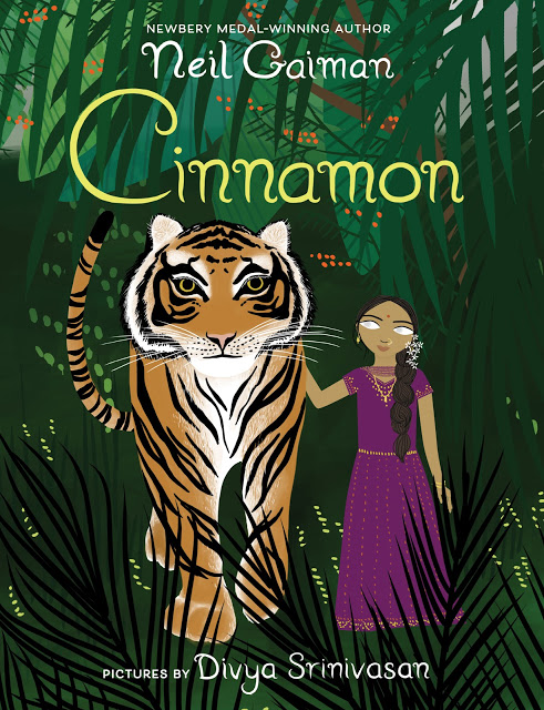 Cinnamon by Neil Gaiman, art by Divya Srinivasan