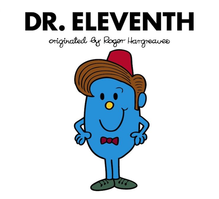 Doctor Who, Roger Hargreaves mashup, illustrated by Adam Hargreaves