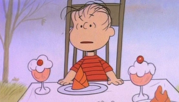 Linus at Thanksgiving