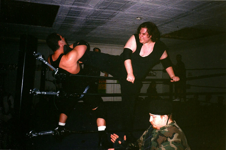 Matt Wallace wrestling match