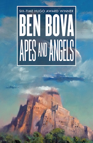 Apes and Angels cover, by Ben Bova