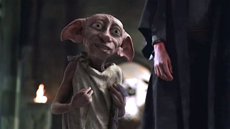 Dobby, Harry Potter and the Chamber of Secrets, sock