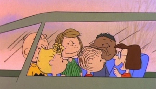Peanuts Gang singing