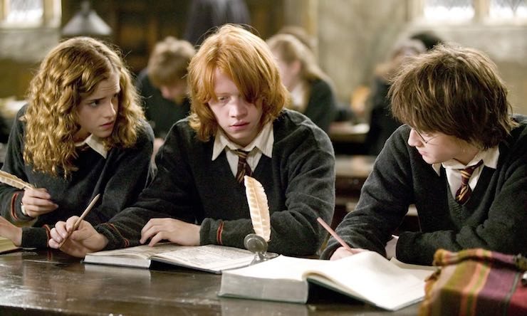 Hermione Granger, homework