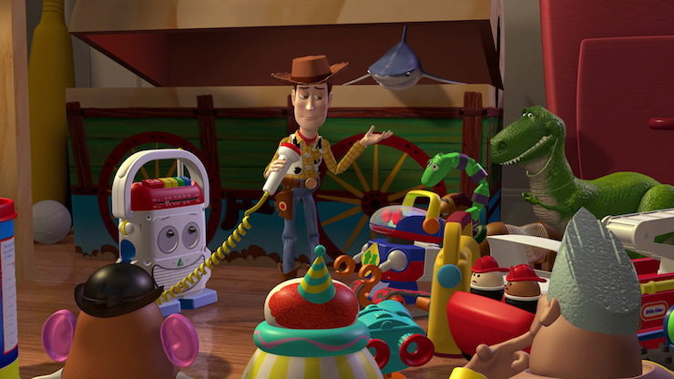 Group of Toys in Pixar's Toy Story
