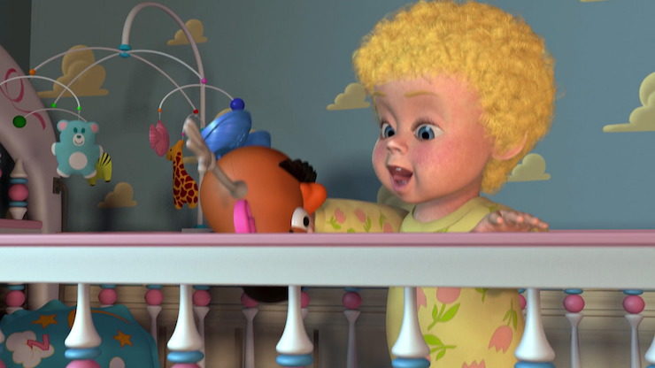 Mr Potato Head in Pixar's Toy Story