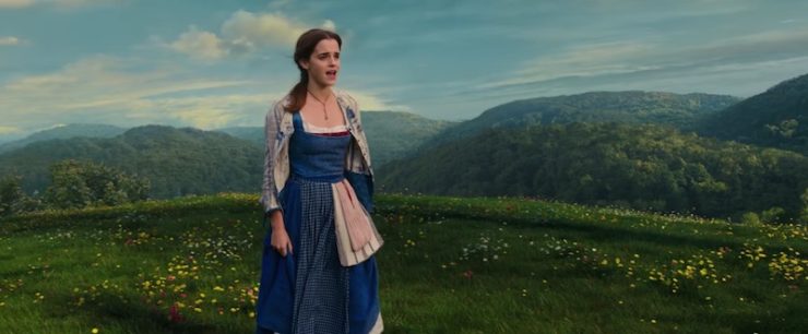 Beauty and the Beast live action Emma Watson singing Belle