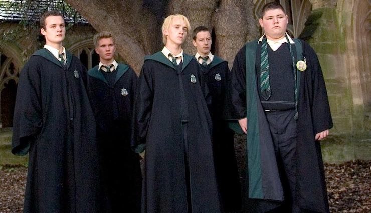 Draco Malfoy, Crabbe and Goyle, Harry Potter and the Goblet of Fire
