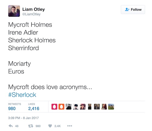 Sherlock, The Lying Detective, season 4, twitter theory