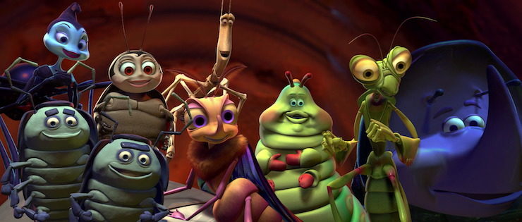 the circus bugs in Pixar's A Bug's Life