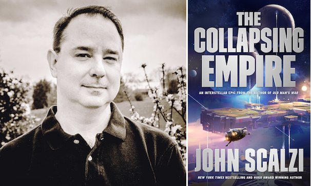 John Scalzi The Collapsing Empire author tour dates