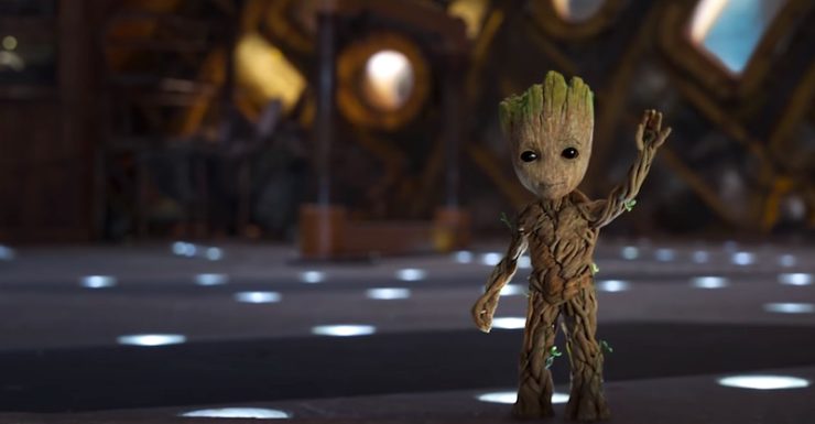 Baby Groot in GOTG Vo. 2