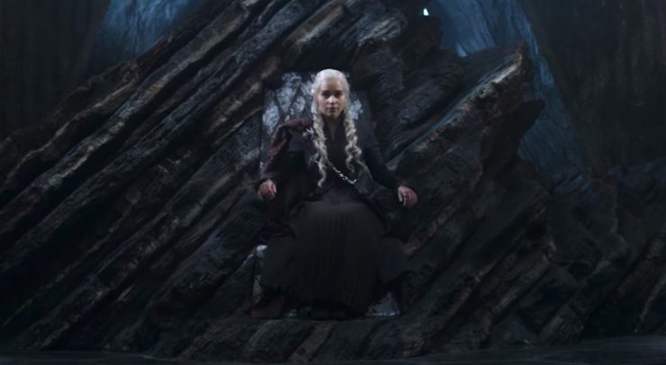 Daenerys Game of Thrones season 7 throne