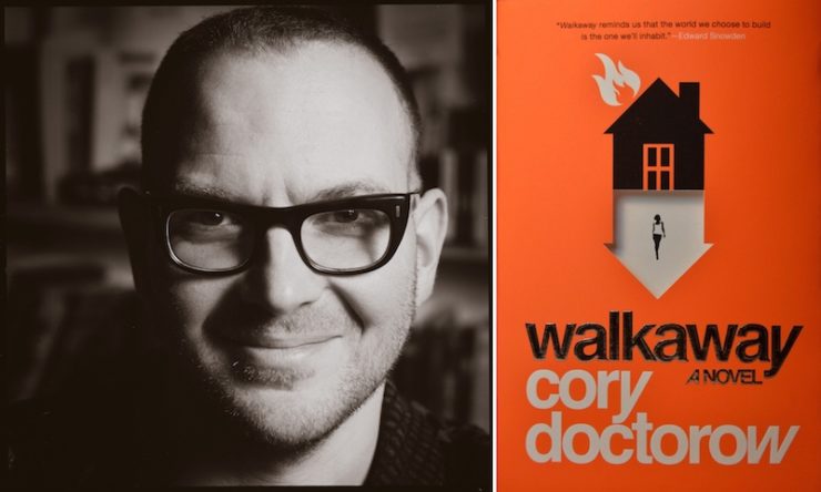 Cory Doctorow Walkaway book tour author tour dates