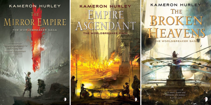 Richard Anderson Kameron Hurley book covers Worldbreaker Saga