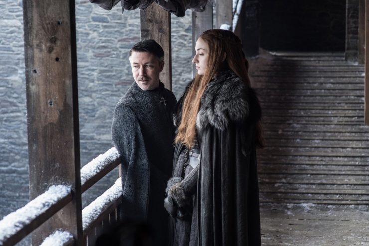 Game of Thrones season 7 photos Littlefinger Sansa Stark