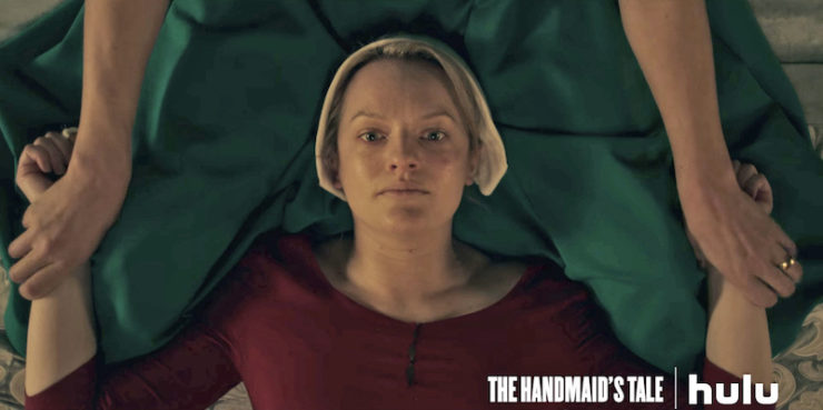 The Handmaid's Tale television review Offred Ceremony