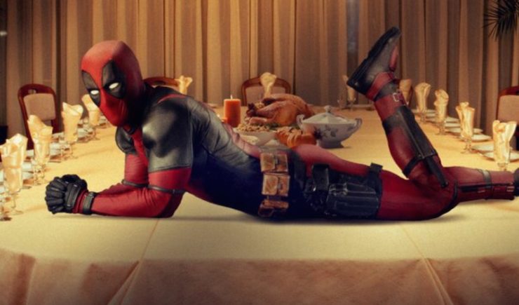Deadpool being sexy