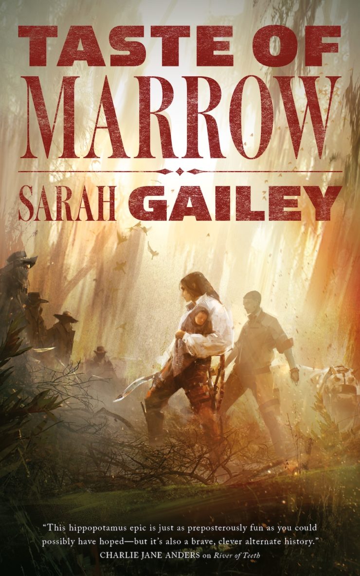 Taste of Marrow Sarah Gailey cover Richard Anderson