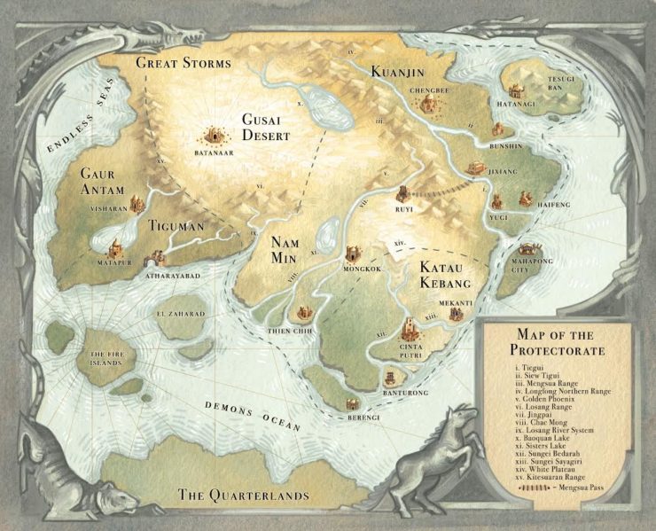 Tensorate Series World Map