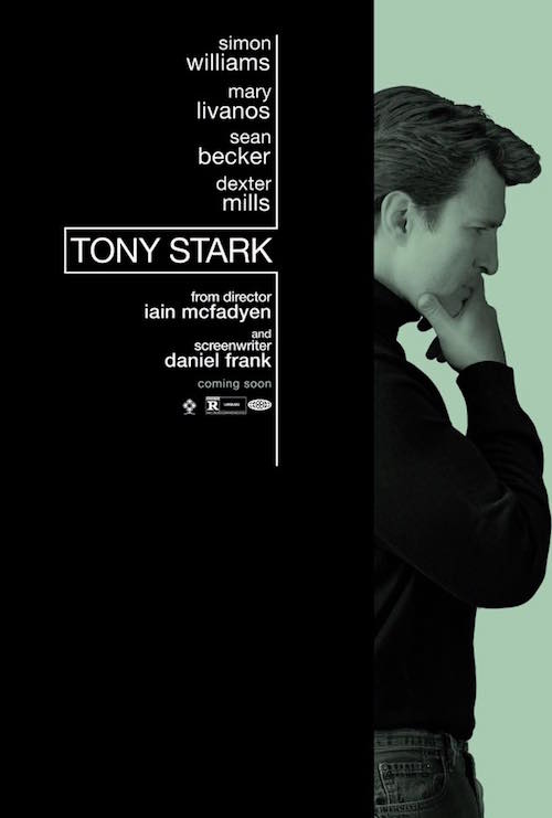 Tony Stark movie poster, Nathan Fillion, Simon Williams