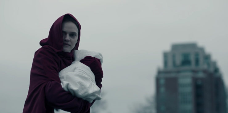 The Handmaid's Tale bitches praised be oppression language