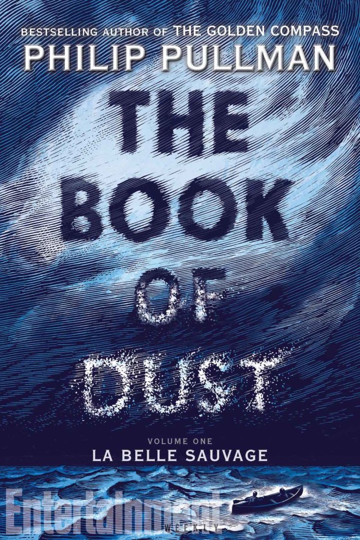 The Book of Dust Philip Pullman La Belle Sauvage book cover US