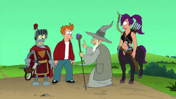 Matt Groening fantasy series Disenchantment Netflix fantasy tropes Futurama