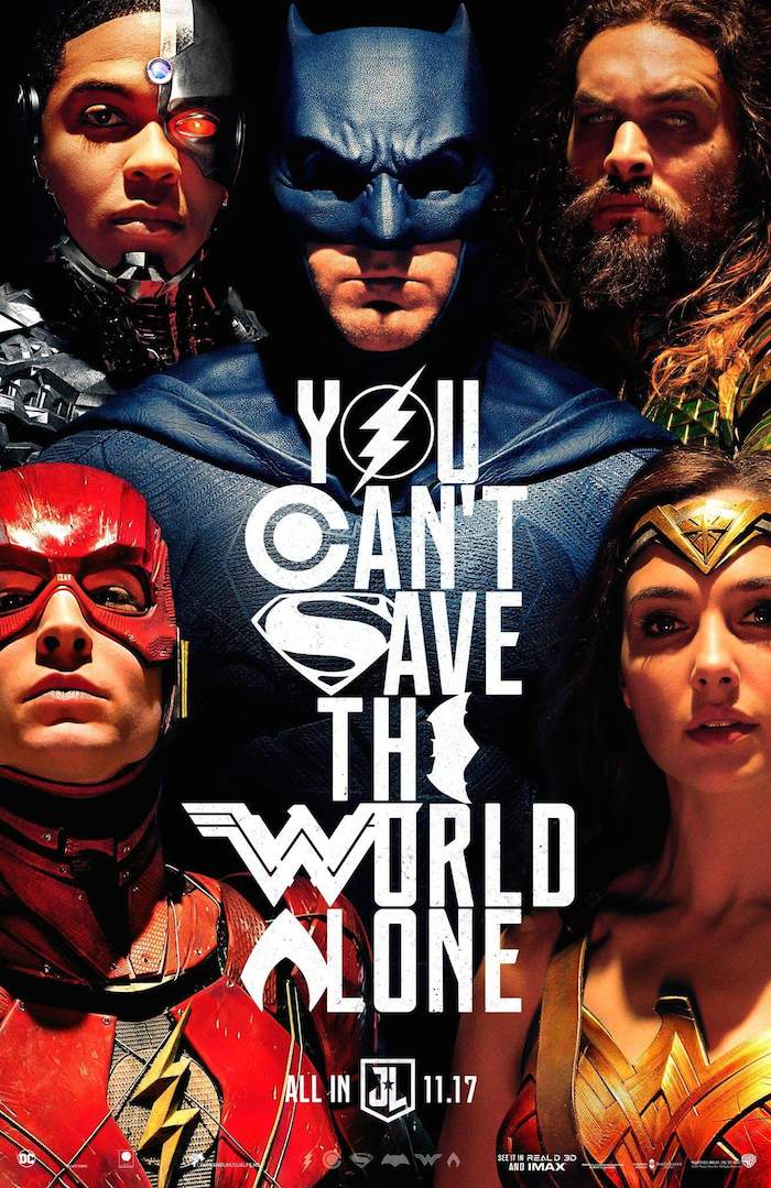 Justice League poster, 2017