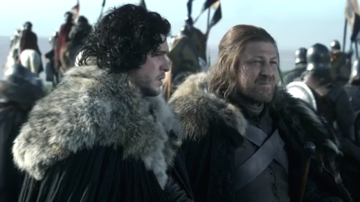 Ned Stark Jon Snow