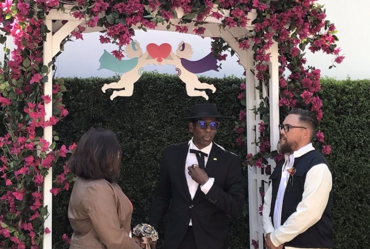 Orlando Jones officiate Syfy geeky weddings SDCC 2017
