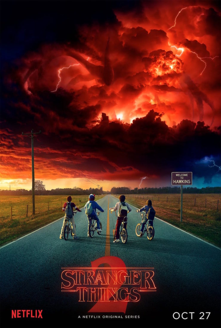 Stranger Things season 2 poster teaser premiere date October 27